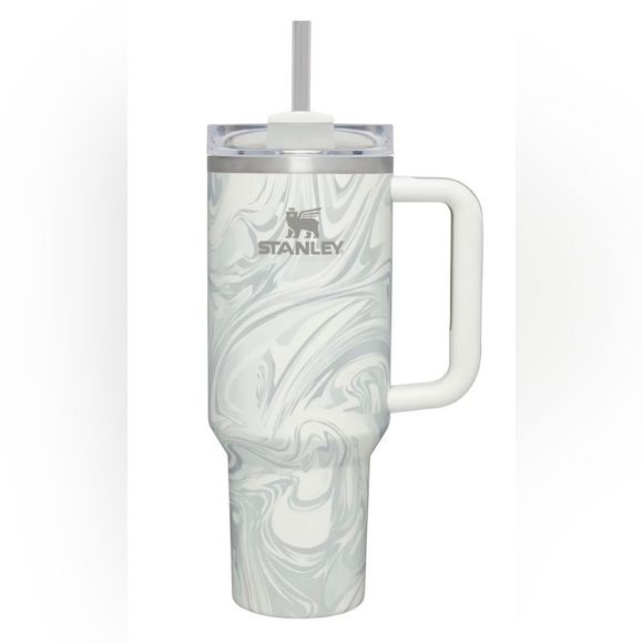 Stanley Other - 🩶🤍Stanley Polar Swirl Tumbler🤍🩶